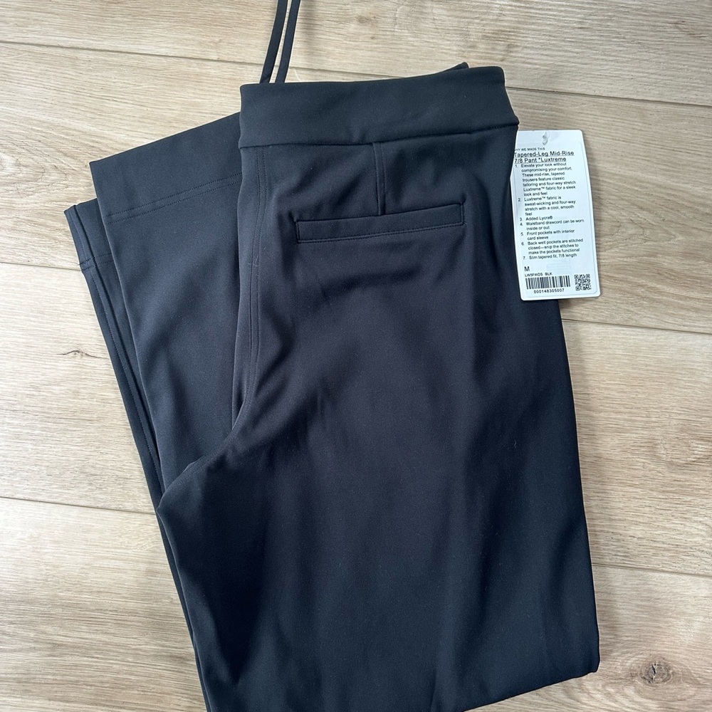 Athleta Black Track Pants